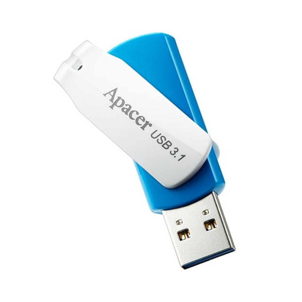 Flash Apacer USB 3.2 Gen1 AH357 128GB Blue (AP128GAH357U-1) Київ - фото 3