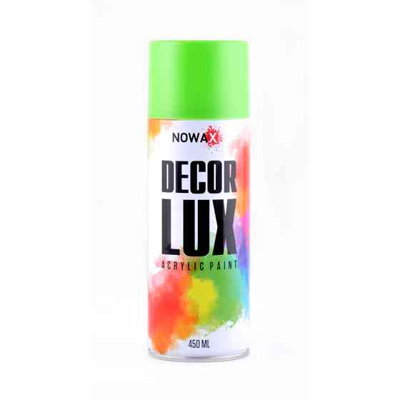 Фарба акрилова Nowax Spray Світло-зелений 450мл Львів