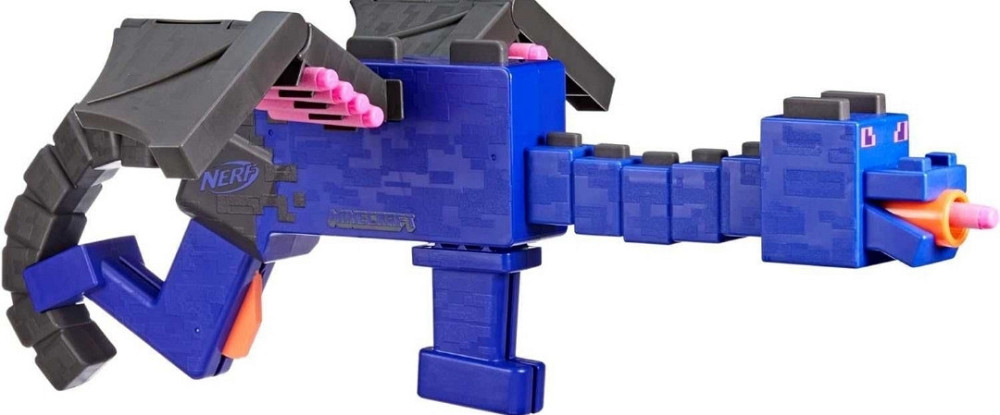 Бластер Nerf Minecraft Ender Dragon Нерф Майнкрафт Дракон енду. Харьков - изображение 5