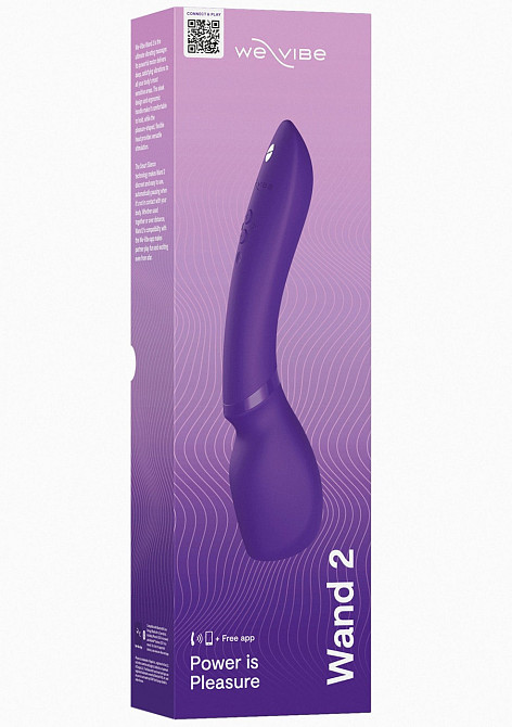 Смарт-Микрофон вибромассажер We-Vibe Wand 2, фиолетовый Sex Aura Киев - изображение 9