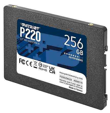 Накопичувач SSD Patriot P220 256GB 2.5" 7mm SATAIII Київ
