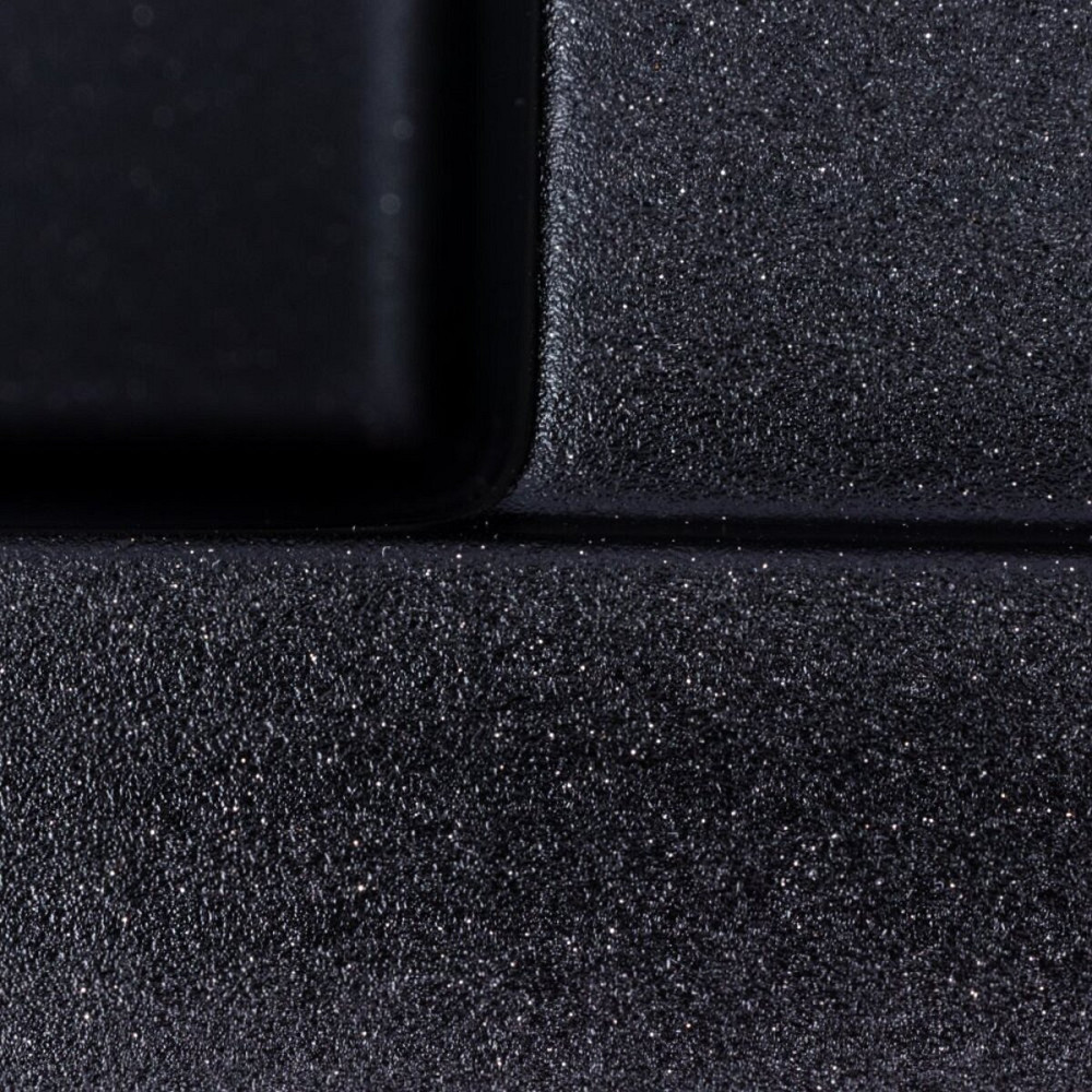 VALESO Гранітна мийка для кухні VALESO SOLID 7843 матова Чорний металік Коломыя - изображение 15