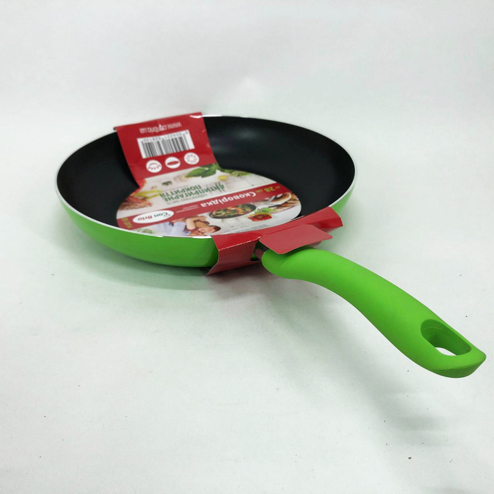 Сковорода антипригарная с высокими бортами, Новая алюминиевая сковорода, Долговечные сковородки CU-74 Львов - изображение 2