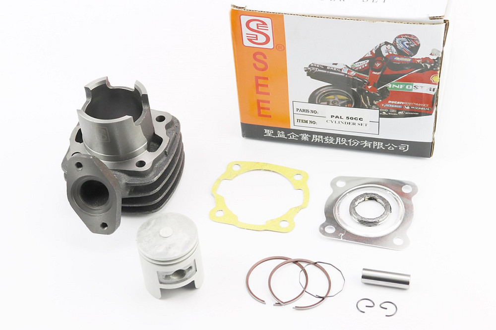 Циліндр к-кт (цпг) Honda PAL 50cc-41мм (палець 10мм) жовта коробка Киев - изображение 1