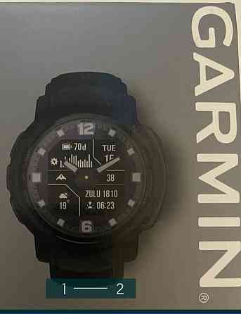 Смарт-Часи: Garmin Instinct Crossover Solar Tactical Edition Black. Київ
