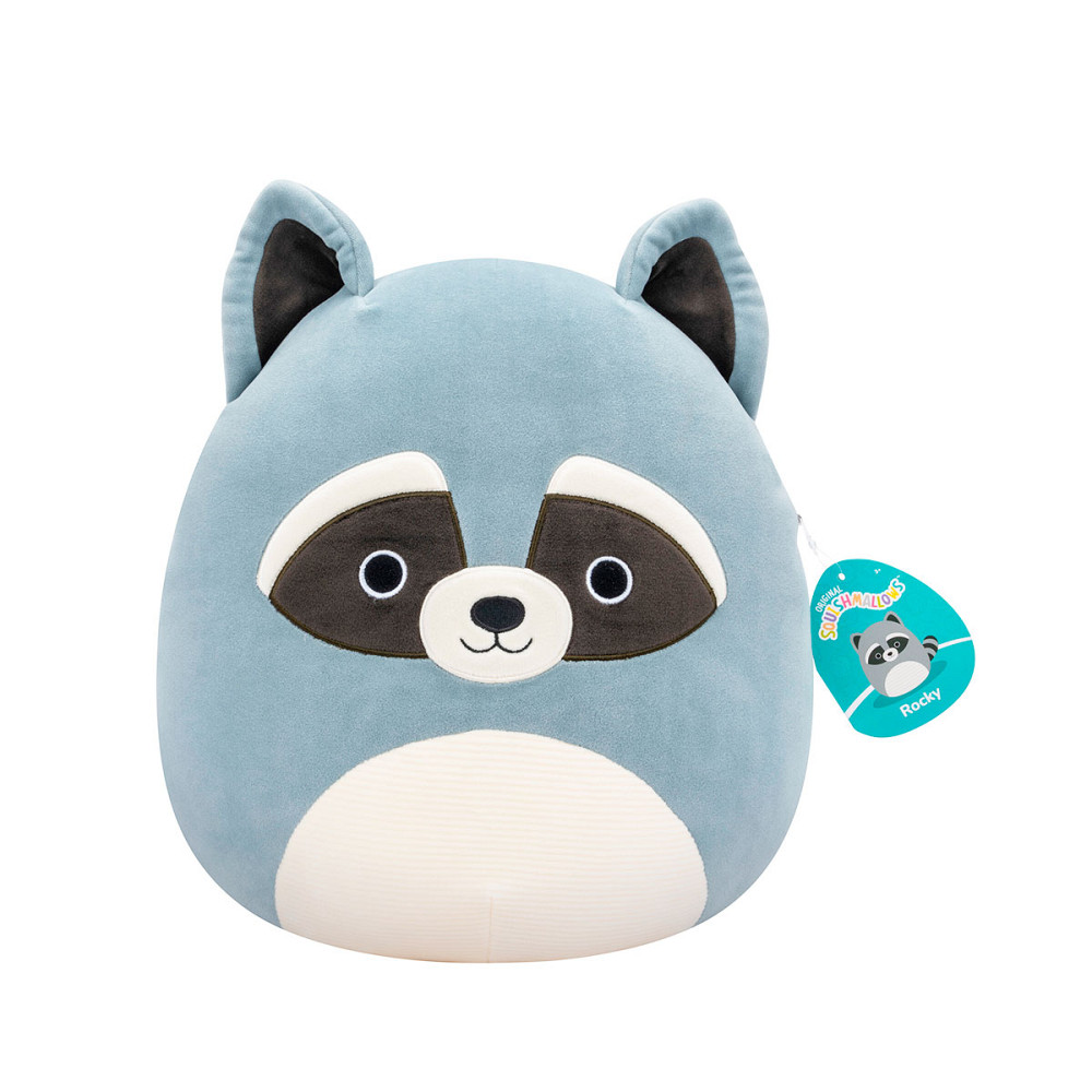 М'яка іграшка Squishmallows – Єнот Роккі (19 cm) Днепр - изображение 7