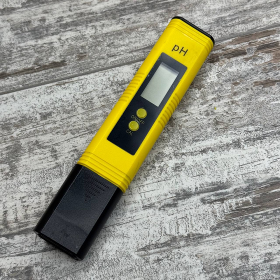 Портативний PH-метр 0.00-14pH для вимірювання кислотності з калібруванням Київ