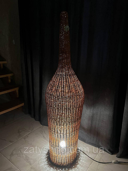 Торшер плетений из лозы Киев - изображение 4