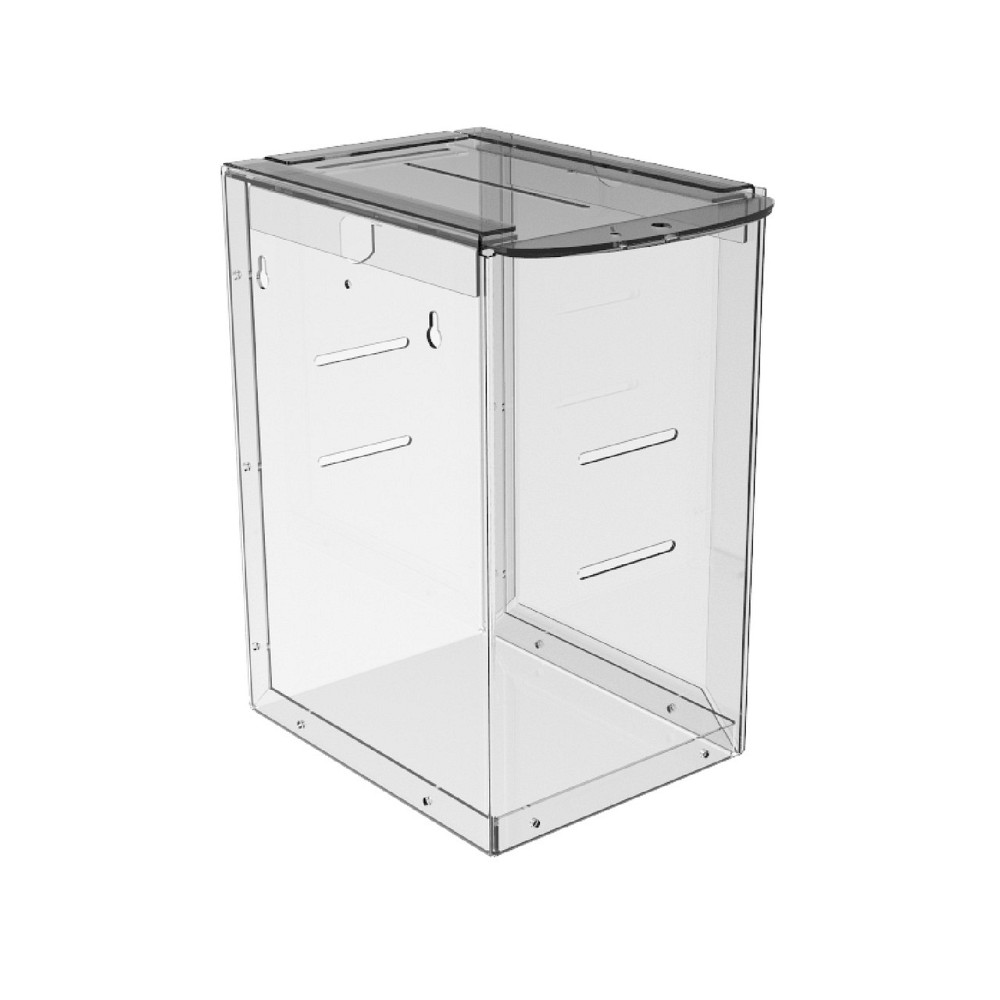 Ящик для пожертвований EKOSTAR с замком 120х152х212 с прорезями и карманом А5 Киев - изображение 3