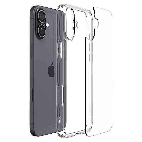 Чохол-накладка Spigen Ultra Hybrid для Apple iPhone 16 Crystal Clear (ACS08197) ( 18075 ) Харьков