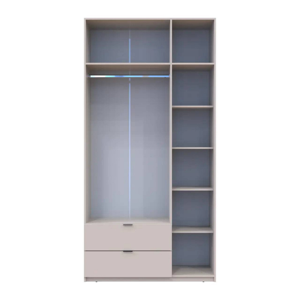 Шафа для одягу Doros Лукас Кашемір 3ДСП 120х50х240 DRS-011653 (80737798) Львів - фото 5