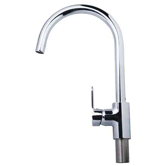 Змішувач RIVA Ø35 для кухні J-злив на гайці CORSO DE-4B139C (9629100) Київ