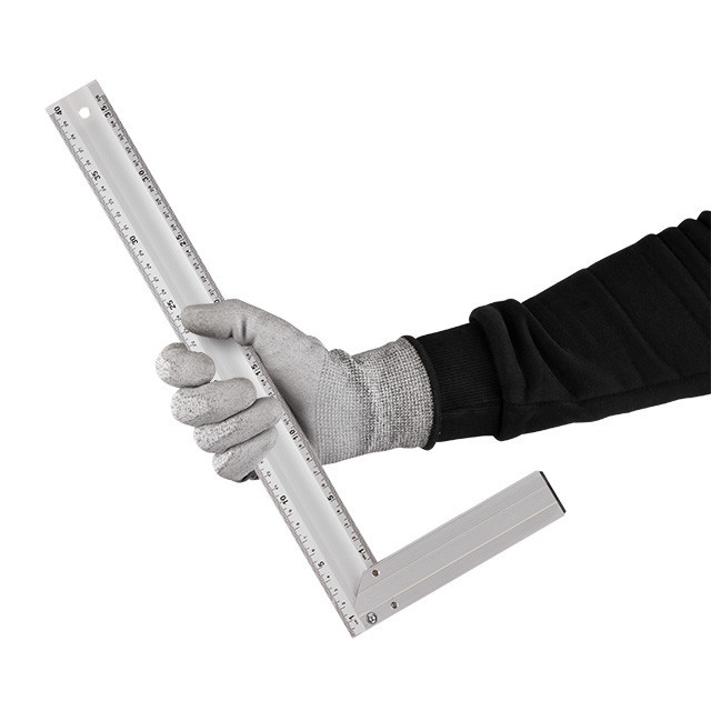 Косинець будівельний алюмінієвий, 400 мм INTERTOOL MT-2064 Київ - фото 11