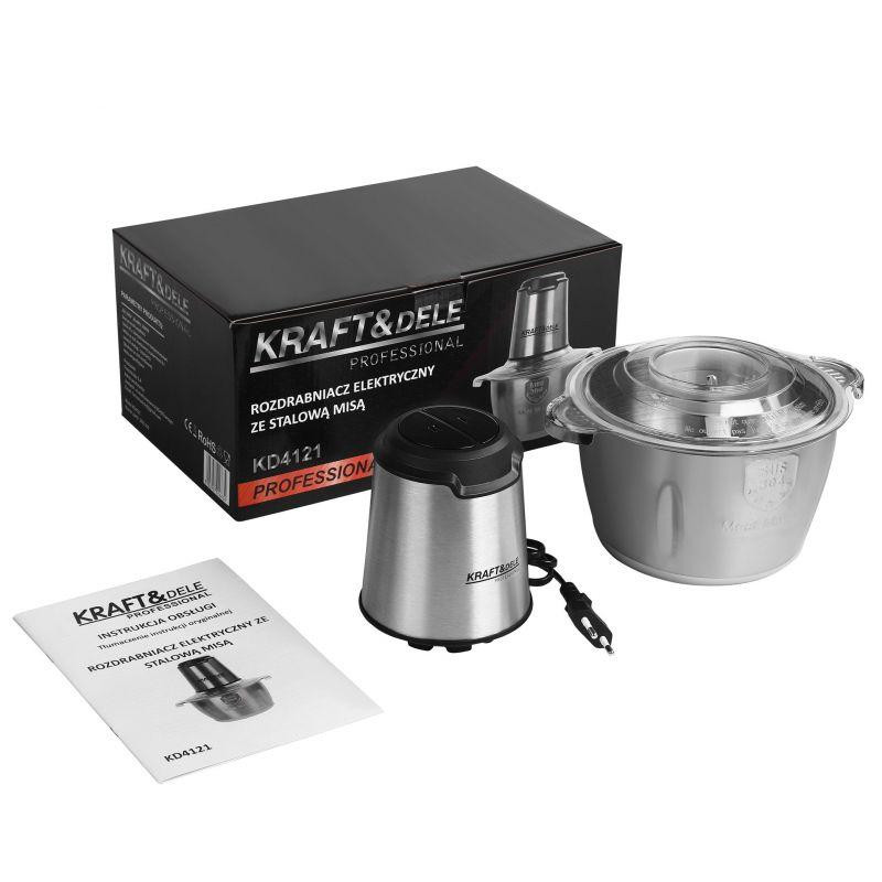 Кухонный  измельчитель мяса, овощей, фруктов  Kraft&Dele  KD4121 Киев - изображение 2