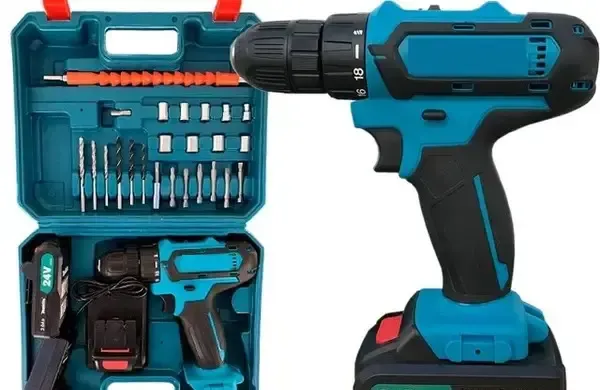 Шуруповерт 24V с набором инструментов, Аккумуляторный шуруповёрт Коломыя - изображение 3