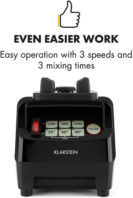 Блендер 1500 Вт 2 л Herakles-5G Powermixer Klarstein Німеччина Рівне - фото 6