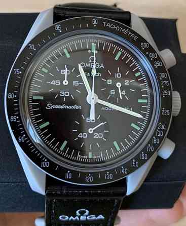 Биоминеральные часы Swatch x Omega Moonswatch Киев