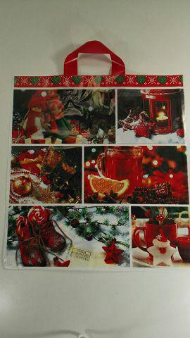 Пакет із петльовою ручкою спр л "Н.Год УТРО" (40х43) Ліоні (25 шт.) Харків - фото 1