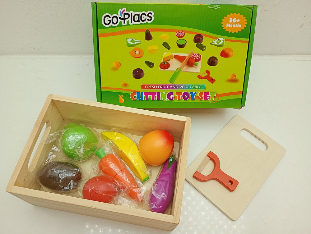 Ігровий набір для нарізки овочів/фруктів GoPlacs (Б клас) Луцьк - фото 1