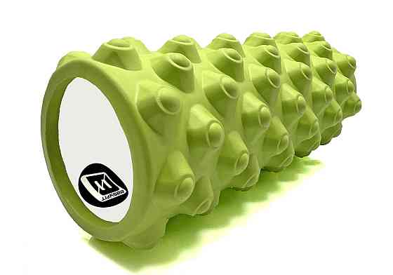 EasyFit Масажний ролик EasyFit Grid Roller Extreme 33 см Салатовий Київ