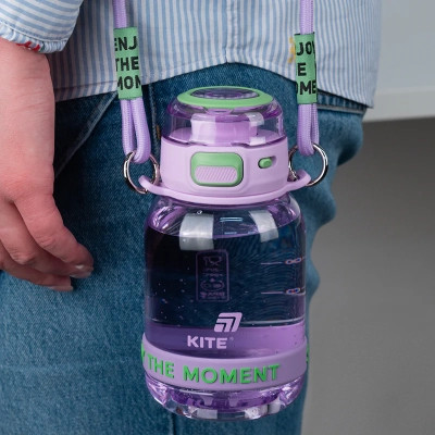 Поильник-непроливайка Kite 700 мл, лілово-зелена (K25-1218-1) Винница - изображение 6