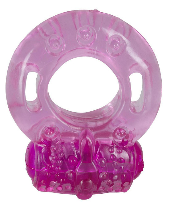 Ерекційне кільце з вібрацією Vibro-Cock Ring "One Time" Sex Aura Київ - фото 1