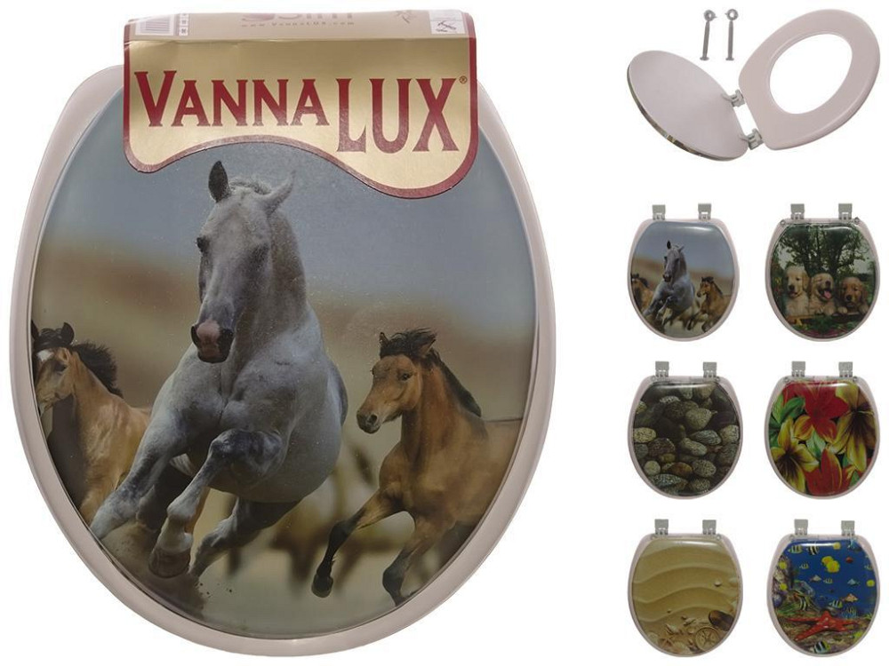 Сидіння для унітазу Vanna Lux м'яке бежеве Харків - фото 7