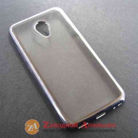 Meizu M5 чохол Electroplating gray Одеса