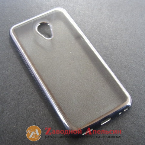 Meizu M5 чохол Electroplating gray Одеса - фото 2