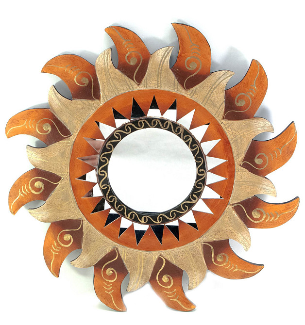 Зеркало в комнату настенное Солнце Киев - изображение 1