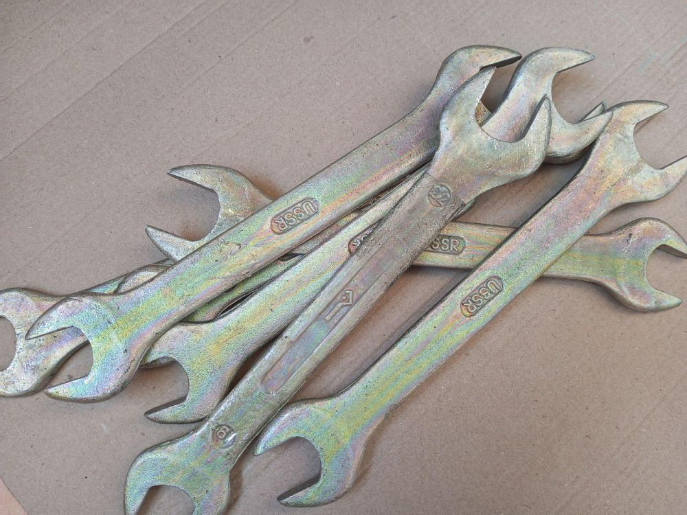 Ключ рожковый 19*22мм СРСР Полтава - фото 1