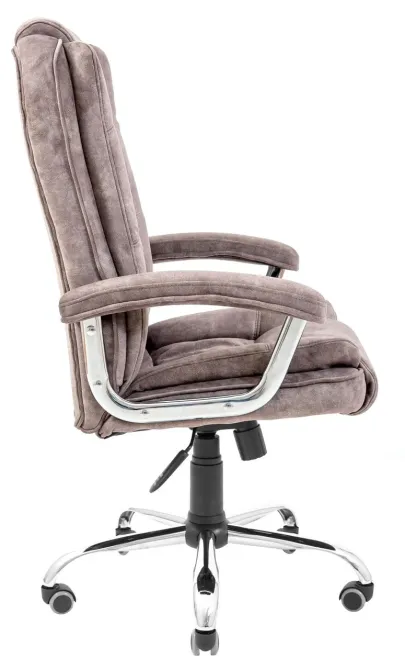 Офисное Кресло Руководителя Richman California Morant 03 Хром М1 Tilt Кофейный Киев - изображение 3