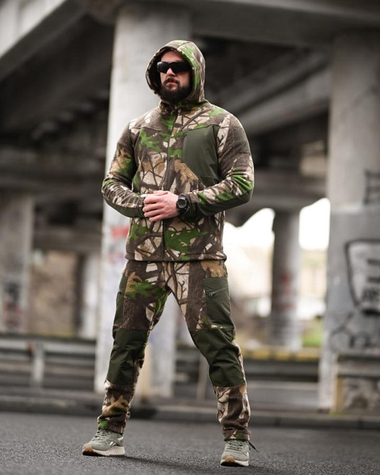 Флисовый спортивный тактический костюм TARANTUL tree ТР6558 Одесса - изображение 2