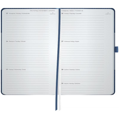 Тижневик Axent датований 2026 Partner Lines 125х195, блакитний (8515-26-48-A) Вінниця - фото 5