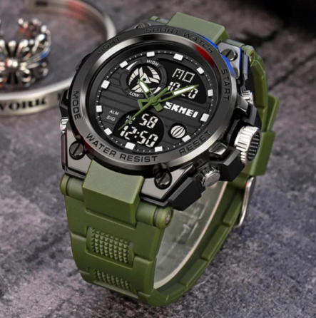 Годинники наручні SKMEI 2031AG, ARMY GREEN, 9782 Дніпро