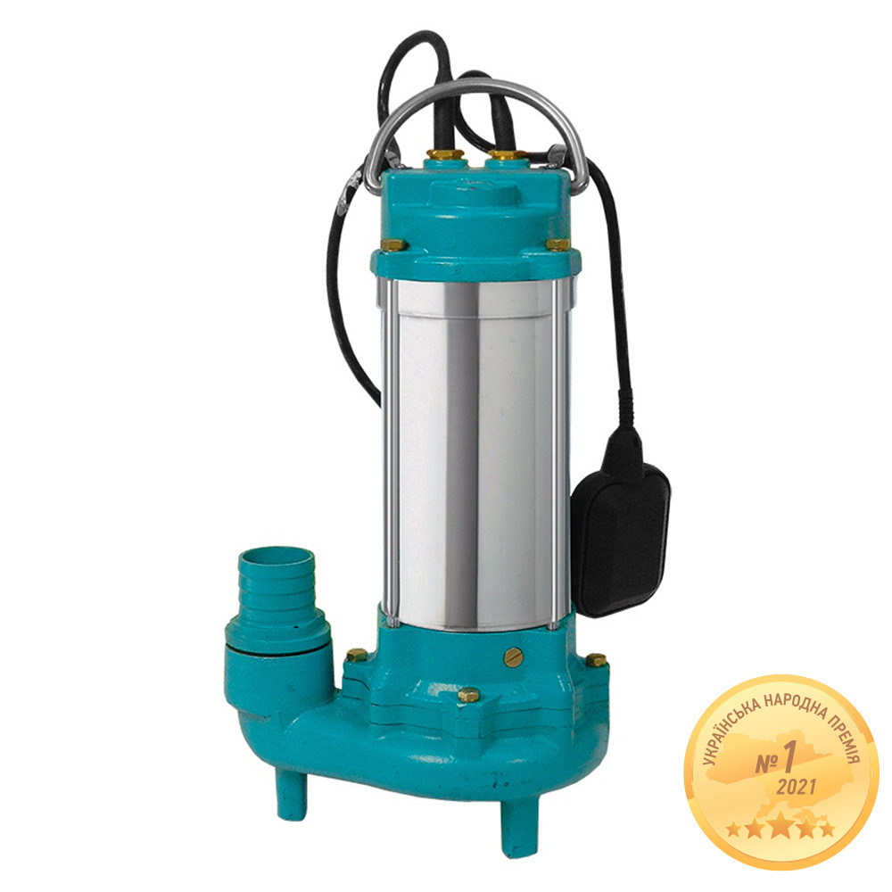 Насос канализационный 1.5кВт Hmax 19.5м Qmax 350л/мин с ножом (нерж) AQUATICA (773434) Киев - изображение 1