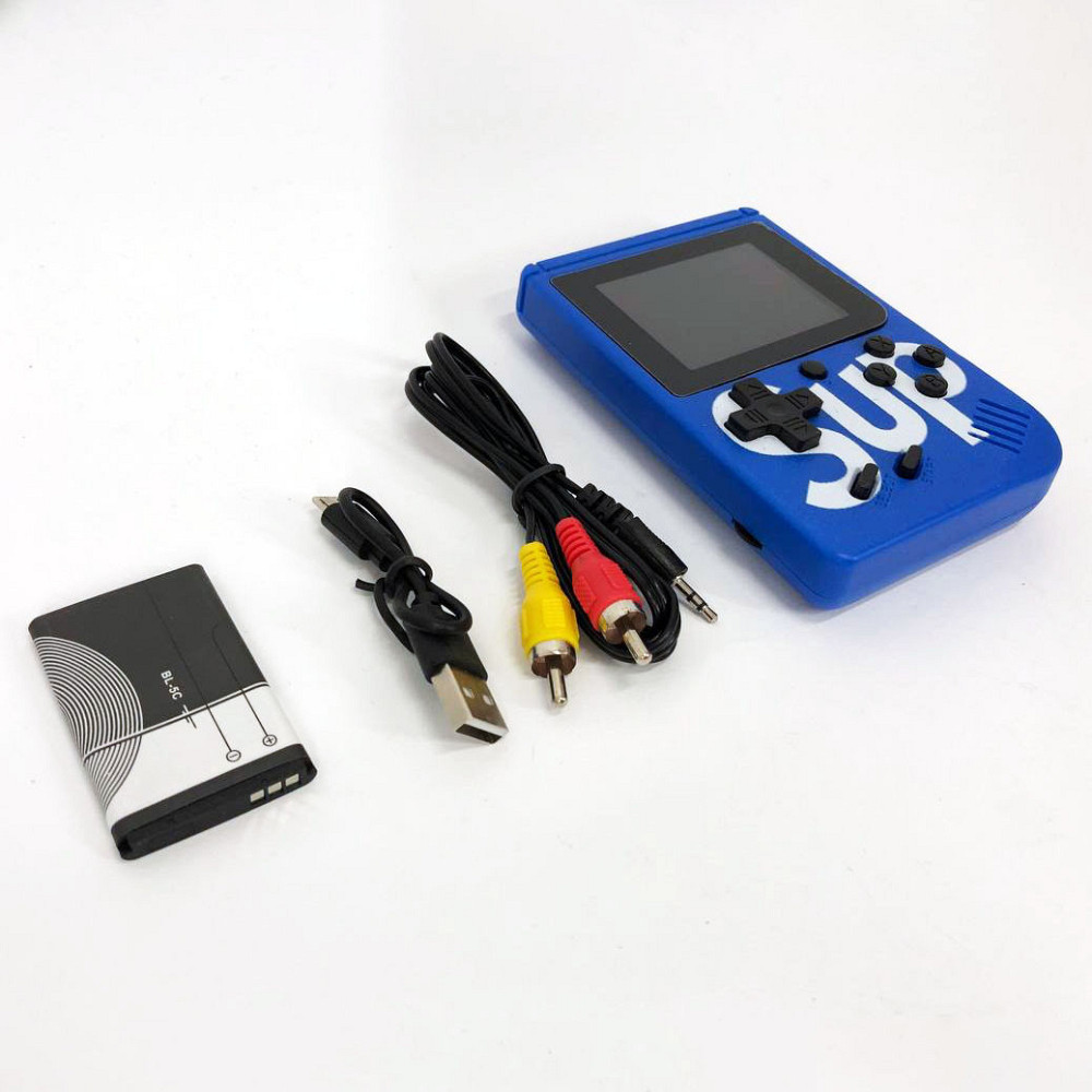 Приставка в ретростиле Sup Game Box 500 игр, Игровая консоль приставка на подарок RI-122 ребенку мужу Киев - изображение 10