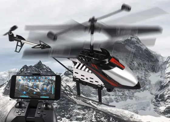 Вертолет на радиоуправлении R8 с гироскопом Wi-Fi с камерой Коломыя