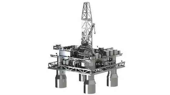 Колекційна модель-конструктор Metal Time Treasure Finder Нафтова платформа механічна (MT008) Харків