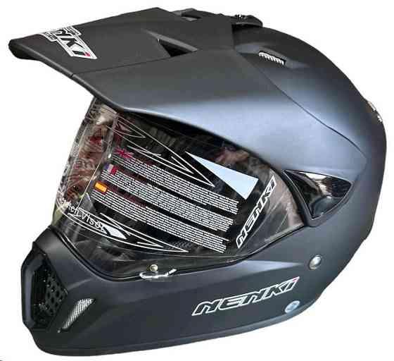 Шолом кросовий (mod:NENKI MX-310, чорний мат, розмір М) Мукачево