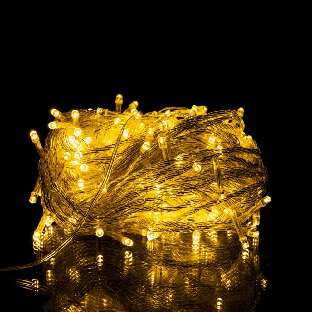 Гірлянда кімнатна 18 м, 180 LED, жовте світло Київ - фото 4