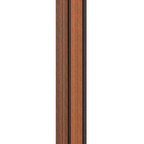 Рейка декоративна PS 2900х120х12мм Теплий каштан SW-00001753 Київ