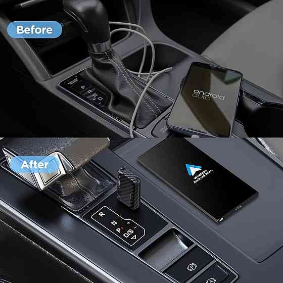 Беспроводной адаптер Android Auto для авто с 2017г, переходник с проводного Android Auto, донгл преобразования Киев