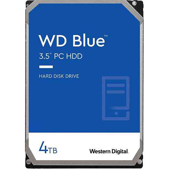 Накопичувач HDD SATA 4.0TB WD Blue 5400 rpm 256MB (WD40EZAX) 3.5" Харків