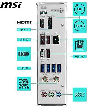 Материнская плата MSI B850 GAMING PLUS WIFI 1 шт. NEW! Харьков