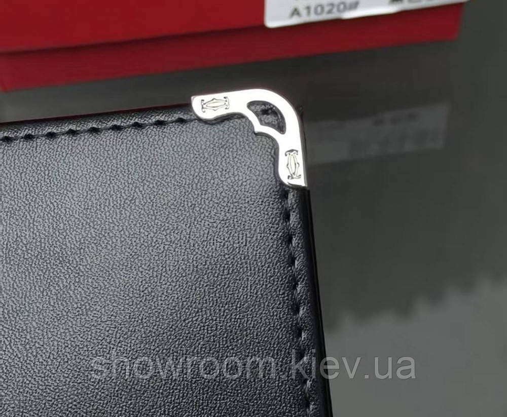 Мужской брендовый вертикальный кошелек Cartier (1020) Киев - изображение 4