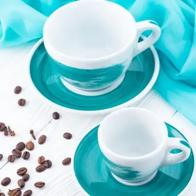 Чашка Ancap espresso 75 мл, серія Verona Millecolori Green (35112) Винница