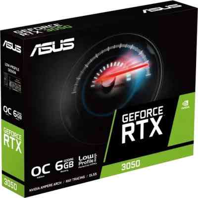 Відеокарта ASUS GeForce RTX3050 6Gb OC LP BRK (RTX3050-O6G-LP-BRK) Вінниця
