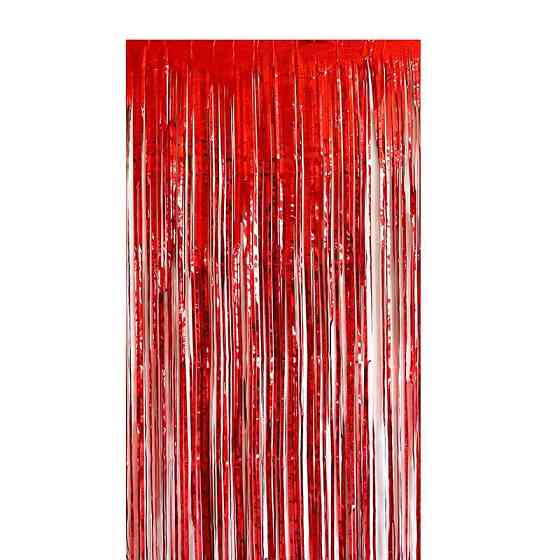 Дощик для фотозони 3 м на 1 м червоний Київ