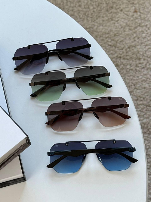 Очки унисекс на среднее лицо с металлической оправой для повседневной носки MasterSem Киев - изображение 1